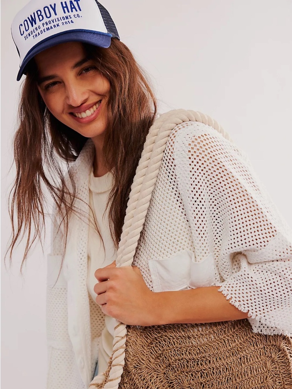 NWOT Free People Sendero Provisions Cowboy Baseball Hat - Picture 2 of 10